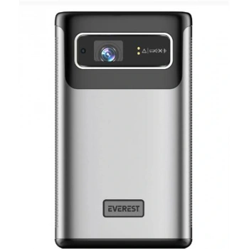 Everest PJ-DLP21 Gri 8000mAh Odaklamalı 960-540 4K 5400 Lümen Android 9.0 Dokunmatik DLP Projeksiyon