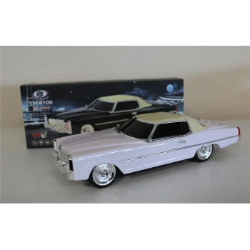 EVERTON RT-1941  Beyaz Arabalı  Bluetooth Fm-Usb-Tf-Aux Şarjlı Nostaljik Radyo