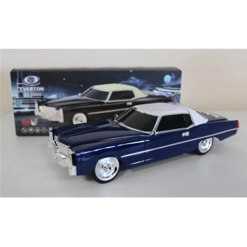 EVERTON RT-1941 Lacivert Arabalı  Bluetooth Fm-Usb-Tf-Aux Şarjlı Nostaljik Radyo