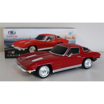 EVERTON RT-1956 Kırmızı Arabalı  Bluetooth Fm-Usb-Tf-Aux Şarjlı Nostaljik Radyo