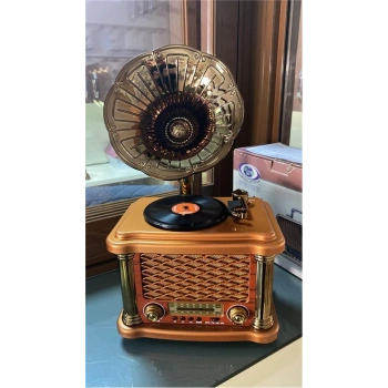 Everton Rt-586  Bluetooth Fm-Usb-Tf-Aux  Şarjlı Nostaljik Radyo