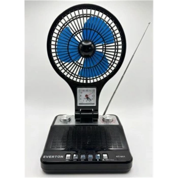 EVERTON RT-951  Bluetooth Fm-Usb-Tf-Aux Şarjlı, Fanlı  Nostaljik Radyo