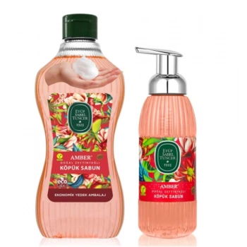Eyüp Sabri Tuncer 1,5 lt+500 ml Amber Doğal Zeytinyağlı Köpük Sabun