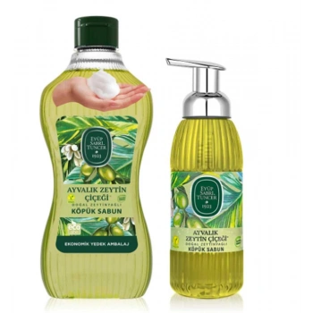 Eyüp Sabri Tuncer 1,5 lt+500 ml Ayvalık Zeytin Çiçeği  Köpük Sabun