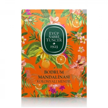 Eyüp Sabri Tuncer 150li Mendil Bodrum Mandalinası Kolonyalı  (9,3 x 12,5) Doypack