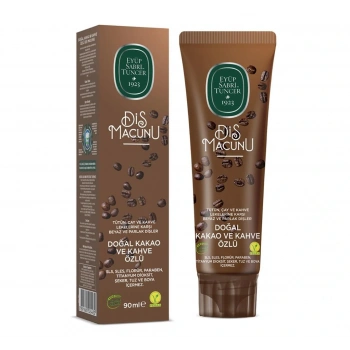 Eyüp Sabri Tuncer Doğal Kakao ve Kahve Özlü Macunu 90ml