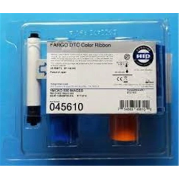 Fargo 045610 DTC1500 YMCk Renkli Ribbon Tek Yüze 500 Renkli Baskı