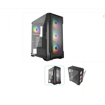 GameBooster FALCON GB-A750B 750w 80+ Bronze USB 3.0 Mesh ARGB ATX Mid Tower Gaming Kasa