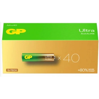 GP G-Tech LR6 AA Boy Ultra Alkalin Kalem Pil 40lı Paket GP15AU-2B40