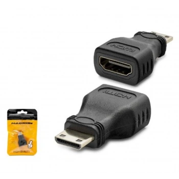 HADRON HDX1268 Mini HDMI to HDMI Adaptör 1080p Siyah