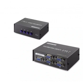 Hadron Hdx1329 4 Port Vga Switch 54Mhz 4Giriş 1Çıkış