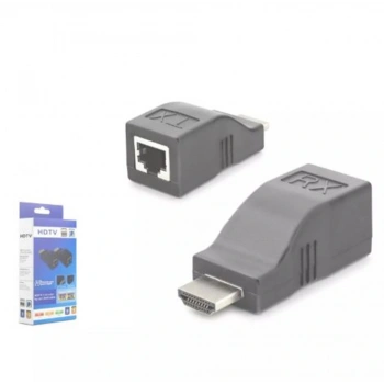 Hadron Hdx1359  30M 4K - 2K - Full HD 1080p  Hdmi Extender Siyah