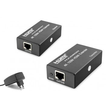 Hadron Hdx1367  100M Hdmi Extender 4K DC 5V adaptör Siyah