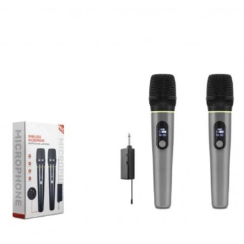 Hadron HDX2791G Gri  Kablosuz (WIRELESS) 2Lİ Mikrofon