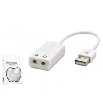 HADRON HDX5263 USB Harici Ses Kartı 7.1 Beyaz