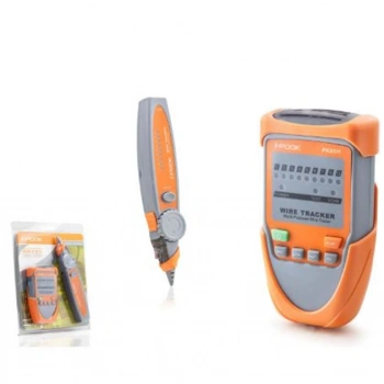 HADRON HDX6524 Wire Tracker Kablo Bulucu ve Network Test Cihazı Turuncu Gri
