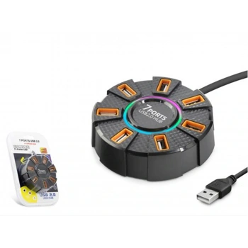 Hadron Hdx7035 Usb Hub 7-Usb 1.2M Siyah