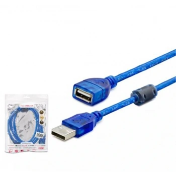 Hadron Hdx7534 1.5M Usb To Usb F Kablo  Mavi Transparent