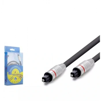 HADRON HDX7758 FIBER OPTICAL KABLO PVC 1.5M SİYAH