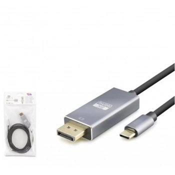 HADRON HDX7859 TYPE-C TO DISPLAY KABLO 8K 60HZ PVC 1.8M SİYAH