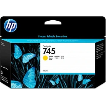 HP 745 Yellow Sarı 130ML Plotter Kartulu F9J96A