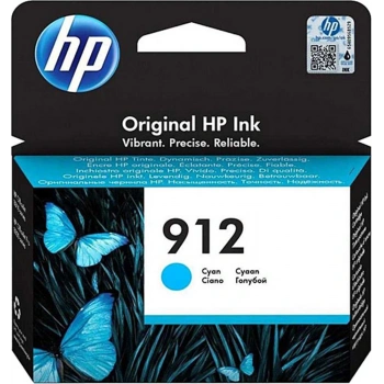 HP 912 Cyan Mavi Kartuş 3YL77A