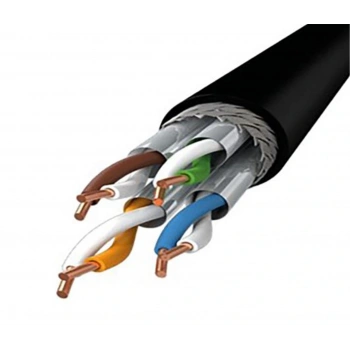 INCA ICAT6-500AG OutDoor S-FTP 23 500MT Siyah Kablo Dış Ortam