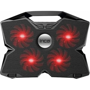 Inca INC-3280 3 Tutacaklı 4 Fanlı Led Işık 11-17 Led Notebook Soğutucu( Fan Hızı Ayarlama Dümesi)