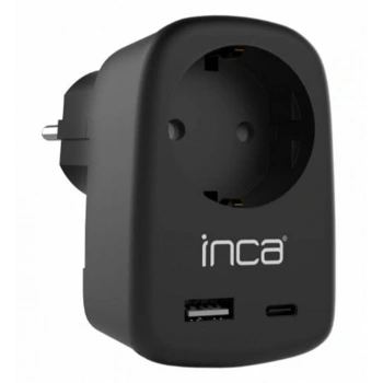 INCA IPW-42SY TYPE-C+ USB-A Giriş Soketli Duvar Prizi