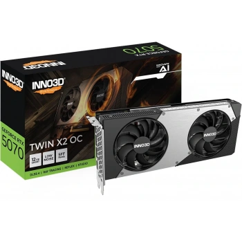 Inno3D GeForce RTX5070 Twin x2 OC 12GB GDDR7 192 Bit DLSS 4 Ekran Kartı