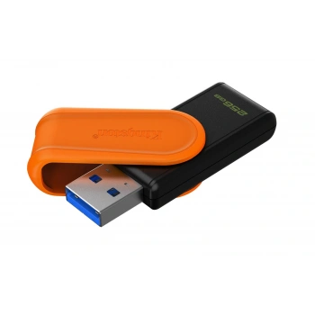 Kingston DTXS-256GB 256GB Portable USB 3.2 Gen1 DataTraveler ExodiaS (Black-Orange) Flash Bellek