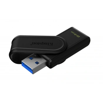 Kingston DTXS-64GB 64GB Portable USB 3.2 Gen1 DataTraveler ExodiaS (Black-Black) Flash Bellek