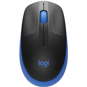 Logitech 910-005909 M191 Mavi Büyük Boy Kablosuz Mouse Optik 1000 Dpı Buton
