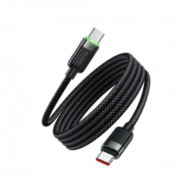 MCDODO CA-2000 60W USB-C TO USB-C MANYETİK SARILABİLİR KABLO - 1.2 M SİYAH