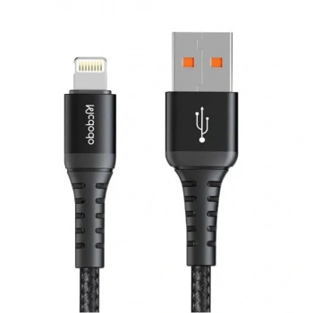 MCDODO CA-2261 USB-A TO Lightning Data-Şarj Kablosu 3A 1m - Siyah