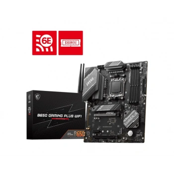 MSI B650 GAMING PLUS WIFI AM5 DDR5 6000(OC)MHz ATX Gaming Anakart