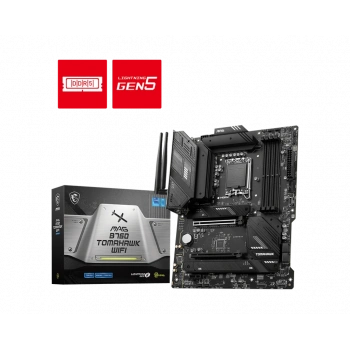 MSI MAG B760 TOMAHAWK WIFI DDR5 1700 DDR5 7000(OC)MHz ATX Gaming Anakart