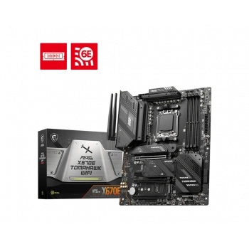 MSI MAG X670E TOMAHAWK WIFI AM5 DDR5 6600(OC)MHz ATX Gaming Anakart