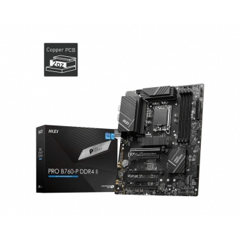 MSI PRO B760-P DDR4 II 5333(OC) DDR4 Soket 1700 M.2 HDMI ATX Anakart