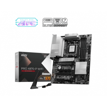 MSI PRO X870-P WIFI AM5 DDR5 8200(OC)MHz ATX Gaming Anakart