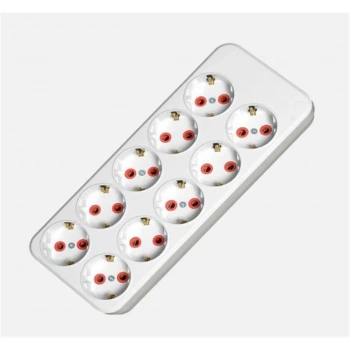 Mutlusan 10lu Topraklı Grup Priz (Klemensli) 001 170 110001 00 00