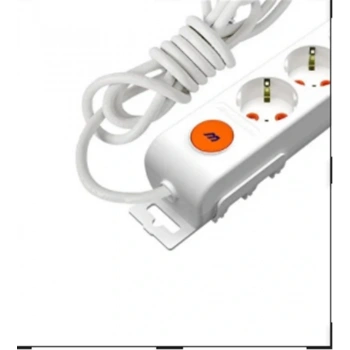 Mutlusan Rı-Tech 2li 2mt AnahtarTopraklı  Grup Priz (001 175 220002 02 00)