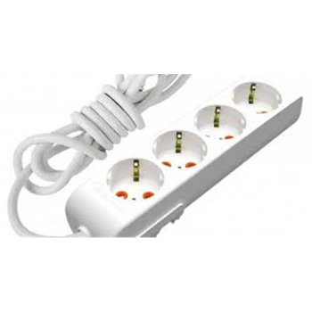 Mutlusan Rı-Tech 4lü 1mt Topraklı Grup Priz (001 175 410002 01 00)