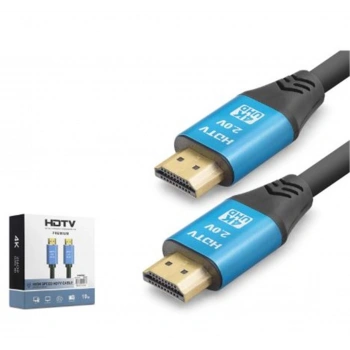 NODAR ND4053 HDMI 2.0 Kablo 4K 60 Hz OD 8.0 mm 10 m Siyah Mavi