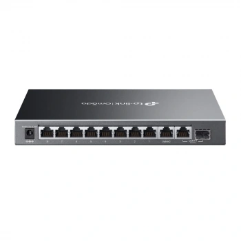 Omada Tp-Link ES210GMP 8 Port 10-100-1000 Poe+ Switch 1 Port SFP + 1 Port Uplink Cloud Switch