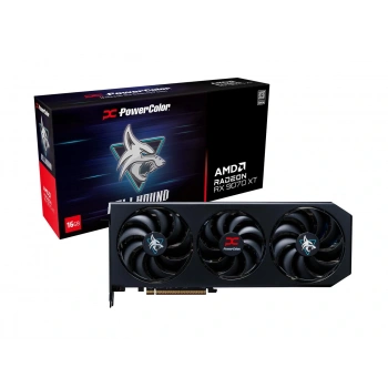 Powercolor Hellhound Radeon RX9070XT 16G-L-OC GDDR6 256Bit Gaming (Oyuncu) Ekran Kartı