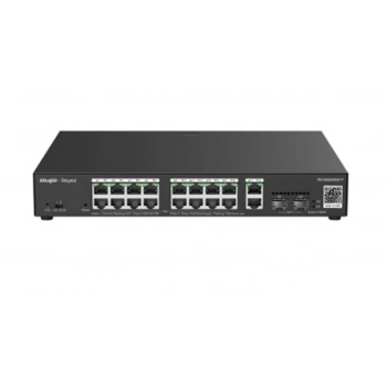 Reyee RG-ES220GS-LP 20 Portlu 10-100-1000 Yönetilebilir 2SFP 2 Gigabit RJ45 Uplink 16Port PoE+(130W)