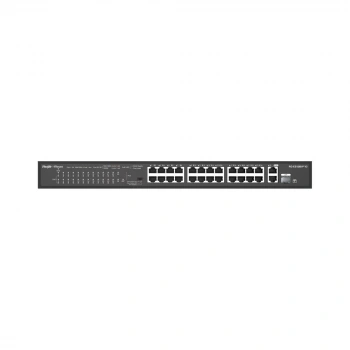 Ruijie-Reyee RG-ES126S-LP 24 Port Poe+ 10-100 Mbps + 2 Port 10-100-1000 Mbps Uplink Switch