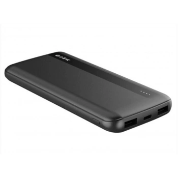S-link IP-G11N 10000mAh Micro+Usb+ Type-C Giriş+Çıkış Siyah Taşınabilir Pil Şarj Cihazı Powerbank