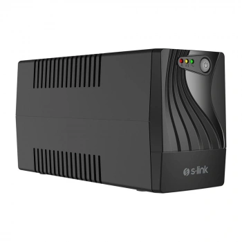 S-link MIGHT U80 800VA UPS 12V9Ah-1 480W Siyah Line-Interactive Kesintisiz UPS Güç Kaynağı
